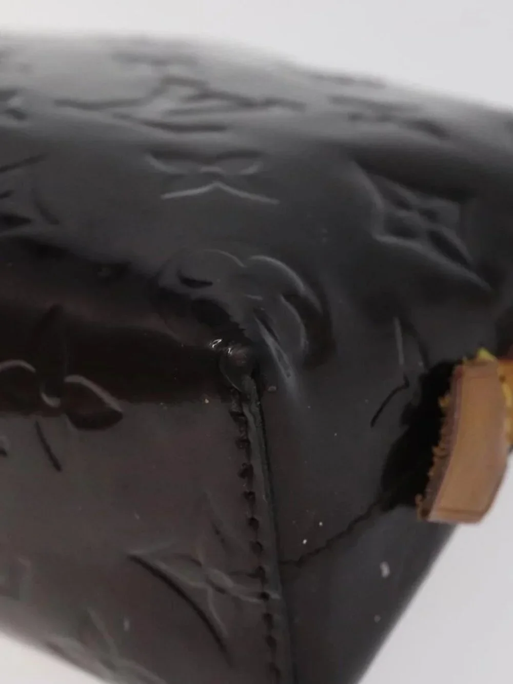 LOUIS VUITTON Monogram Vernis Pochette Cosmetic PM Amarante M91495 Auth 123448 - Picture 16 of 16